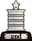2nd Barrel Racing ribbon