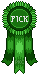 BREED PICK ribbon