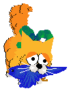 Mercury's Satsuma Shorthair at SeaGlass — “Mikan”